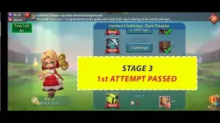 Stage 3 - Astre Witch Doll Limited Challenge: Dark Disaster - Lords Mobile 2021 Заводная кукла