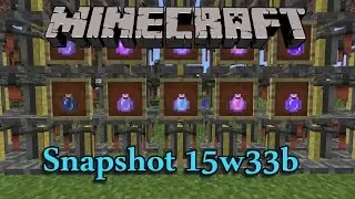Minecraft 1.9 Snapshot 15w33b - Dragon's Breath, Lingering Potions!