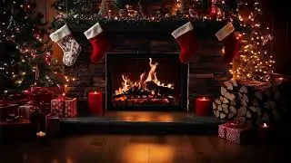 🎄 Тёплое Рождественское Пиано у Камина | Уютная Атмосфера для Спокойствия и Размышлений
