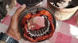 Cooler Fan Motor | Gola Fan Motor Repairing | Motor Winding and Rewinding Full Video Details 