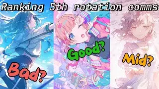 Ranking 5th rotation commissioned songs!! | Project Sekai