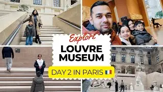 Day 2 in Paris ❤️ Explore Louvre Museum | Mona Lisa Painting| Travel Vlog | #youtube #travel