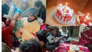 Mere bhatija Daniyal ka first birthday 🎂 