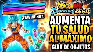 ¡VOLVETE INVENCIBLE! 😱 Cómo tener MÁXIMA VIDA en Dragon Ball Sparking! ZERO
