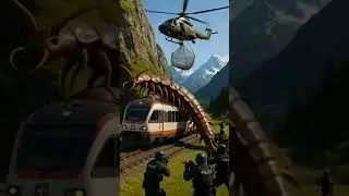 Now Tunnel Train Is Safe #ai #mermaid #animals #funnypet #funny #funnyvideo #funnyshorts