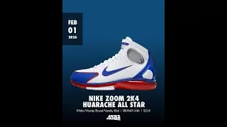 Nike Zoom Huarache 2k4 All Star - February 1, 2026