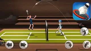 Badminton League - Gameplay video (iOS, Android)