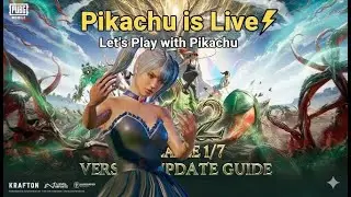 PUBG 4.2 Update 🔥 New Features & New Glitches  😭💀| #PUBG #PUBGUpdate #Gaming #pikachulive