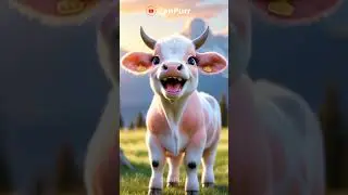 Desi Cow Sound 🐄 | Baby Calf Mooing 🐮 | Real Cow Voice | Animal Sounds for Kids