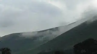 Cumulus Fractus Clouds from Orographic Uplift (Timelapse)