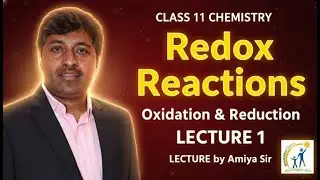 Oxidation&ndash;Reduction Made EASY 😲 | Basic Concept of Redox Reactions | Class 11 Chemistry | Amiya Sir