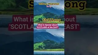 Shillong Meghalaya Sightseeing | Scotland of the East | Shillong travel