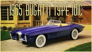 Bugatti Type 101C 1965 года: алхимическое чудо Вирджила Экснера &mdash; свинец в синее золото