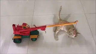 Mini crane made of scrap metal -  DIY toys  - T L Create &Experience