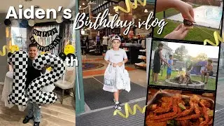 Birthday Shopping Spree + Backyard Camping + Juicy Seafood!