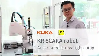 Автоматическая затяжка винтов Future Tech с помощью робота KR SCARA