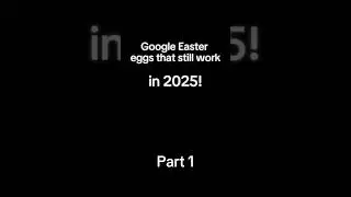 Google Easter eggs that still work in 2025!  #edit #Google_EasterEggs #Google #secrets #2025