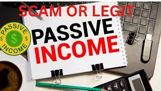 Passive Income  Scam or Legit  Find Out