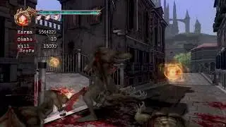 Ninja Gaiden II Scythe VS Werewolves - Master Ninja