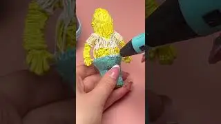 'D'oh!' We made Homer! What should we make next? ⭐ #homersimpson #thesimpsons #3dart #craft #diyidea