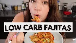 LOW CARB CHICKEN FAJITA BAKE  | Easy and Low Carb Recipe!