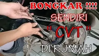 Cara Membuka Cvt Sendiri dengan Alat Sederhana