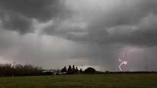 Thunderstorms Roar Through Stockton, CA (3-3-18)