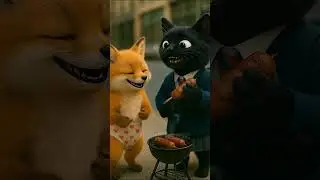 The little fox's dark secret #aicat #ai #miawmiaw #fox #aifox