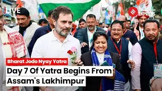 Bharat Jodo Nyay Yatra: Rahul Gandhi's Yatra Resumes From Assam's Lakhimpur | Congress Yatra