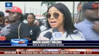 Celebrities Protest Against Domestic Aggression