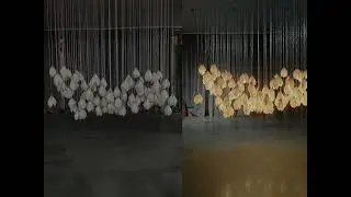 Postmodern Ceramic Branch Chandelier | Sculptural Modern Art Light for Living & Dining Rooms