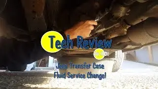 Jeep Grand Cherokee Transfer Case Fluid Service