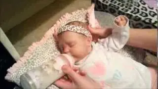 Reborn Baby Melissa Getting Ready for the Day :)