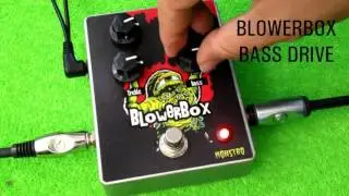 BLOWER BOX | BASS DRIVE | BAIXO | OVERDRIVE | DISTORTION | MONSTRO EFFECTS