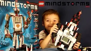 Lego Mindstorms ev3 Track3r обзор на русском. Игрушки Роботы на радиоуправлении. Lego 31313