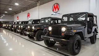 New 2026 Mahindra CJ3B Jeep 🚙 | Legendary Off-Road Jeep Returns with Modern Power