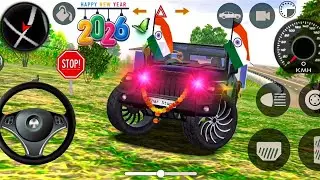 Dollar (song) with modified mahindra thar 😈🔥 || Indian car simulator 3D || #indiancarssimulator3d