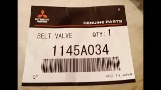 Ремень ГРМ Mitsubishi Pajero Sport Outlander 6B31 1145A034, как отличить оригинал от подделки.