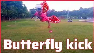 Butterfly kick tutorial || butterfly kick kaise mare