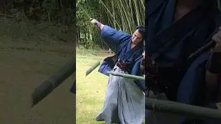 Samurai #shorts #martialarts #samurai #侍 #剣 #japanesemartialarts #youtubeshorts #sword #tameshigiri