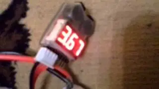 Battery Zop Power 11.1V 1500mah 40C(very bad battery)