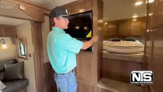 2023 SMC Laramie 4 Horse Gooseneck Trailer with 13' Living Quarters!