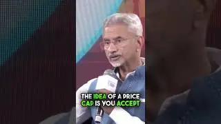 S. Jaishankar&rsquo;s Sharpest Take on Oil Trade