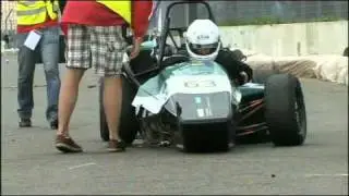 Aixtreme Racing FH Aachen - FSG 2010 Hockenheim CRASH - AIX FS 610