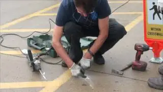 Flexible Channelizer Installation
