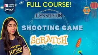 8. Shooting Game - Part 2 | Scratch Coding for Kids | CB Junior