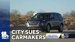 'Vehicular crime wave': Baltimore suing Kia and Hyundai over lack of anti-theft tech