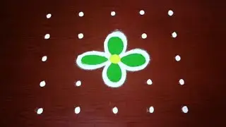 Simple rangoli| easy rangoli| festival rangoli| bigginers rangoli| small rangoli