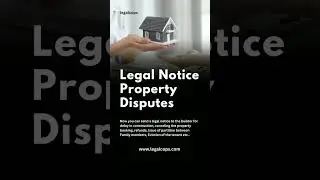 Legal Notice Property Disputes