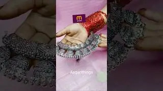 Beautiful Silver Oxidised Necklace Set ✨ Trendy Jewellery Under ₹350 | Meesho Finds 🛍️
